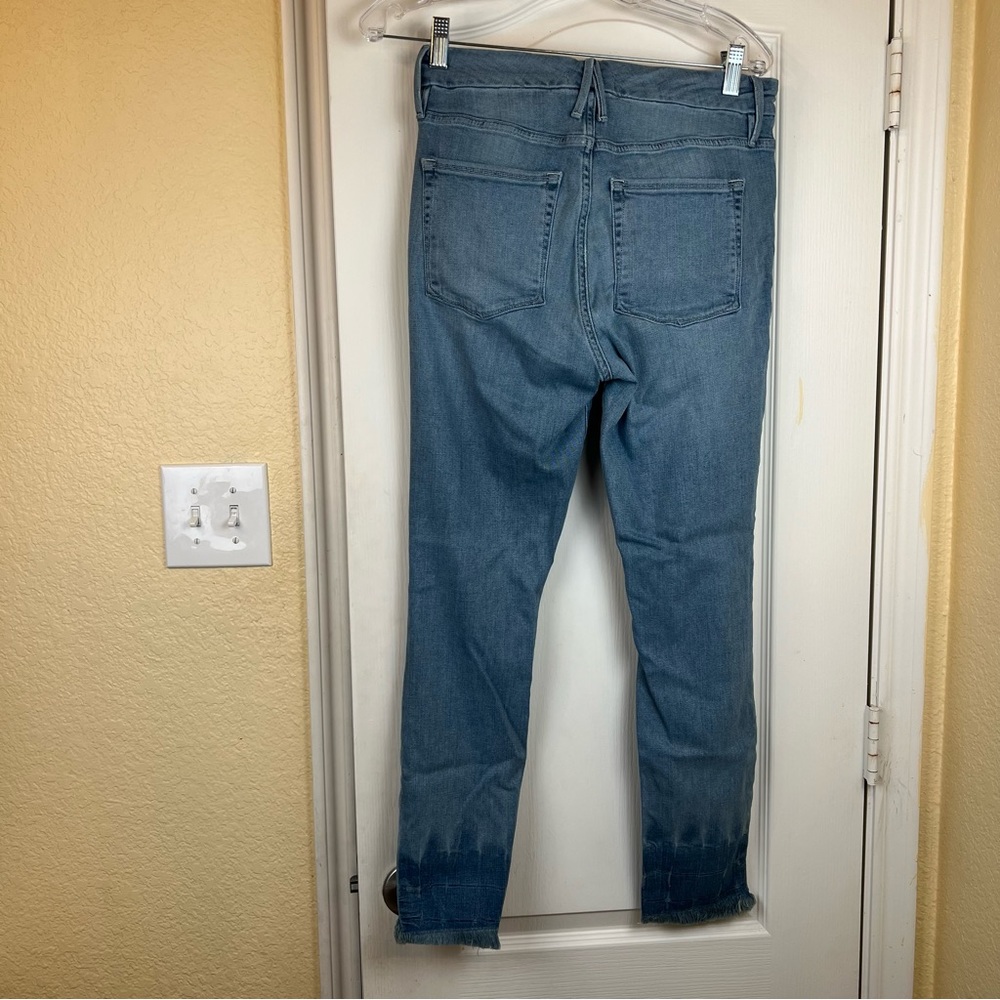 Good American Light Wash High Waist Good Legs Jeans Size 10 - Picture 5 of 13